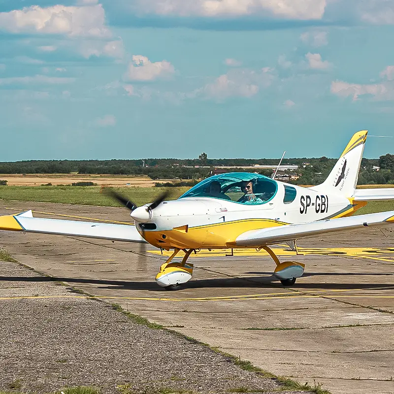 Samolot szkolny SP-GBI – Ventum Air