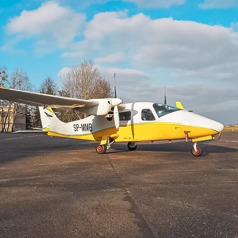 Tecnam – samolot szkolny używany przez Ventum Air